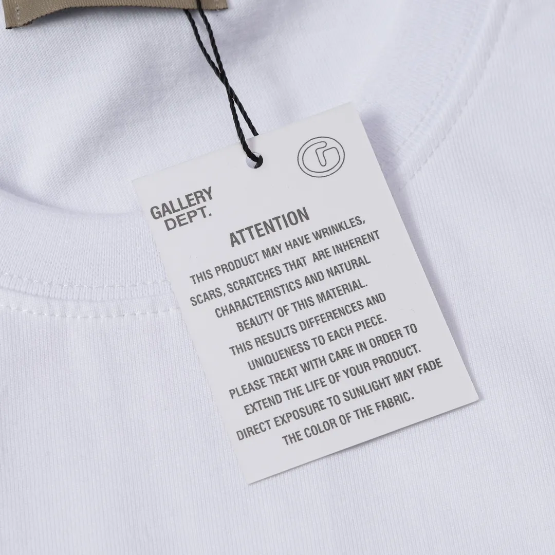 GALLERY.DEPT new short-sleeved model number: 3286P110 specifications: S M L XL color: black white